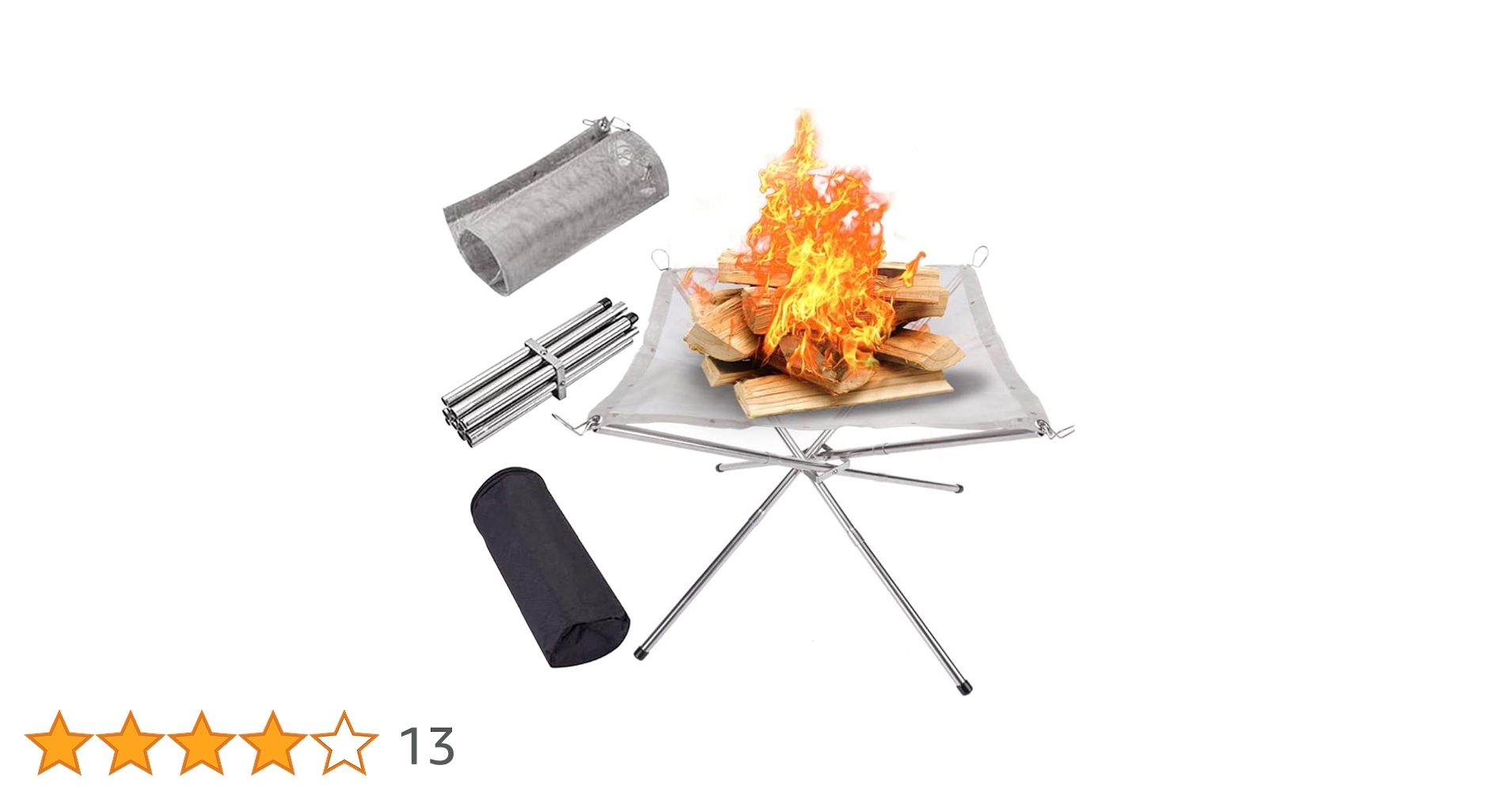 Amazon | 焚火台 折りたたみ式 たき火台 ステンレス304 焚き火